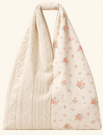 Personalized Patchwork Fabric Bag